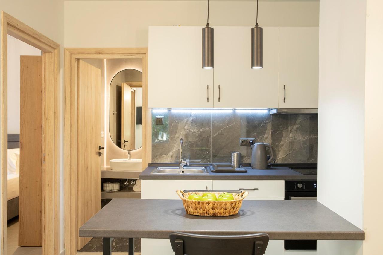 Apartament Elena Luxury Living Paralía Skotínis Zewnętrze zdjęcie