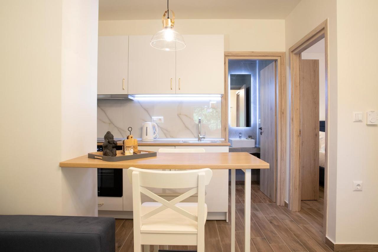Apartament Elena Luxury Living Paralía Skotínis Zewnętrze zdjęcie
